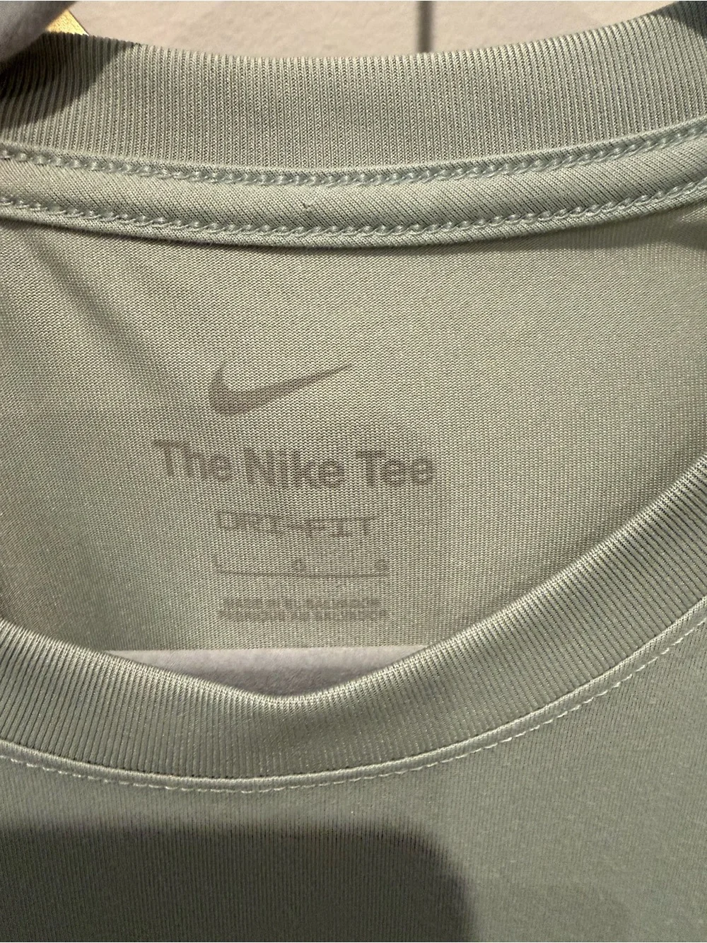 Nike Men’s Sage Green Logo Tee